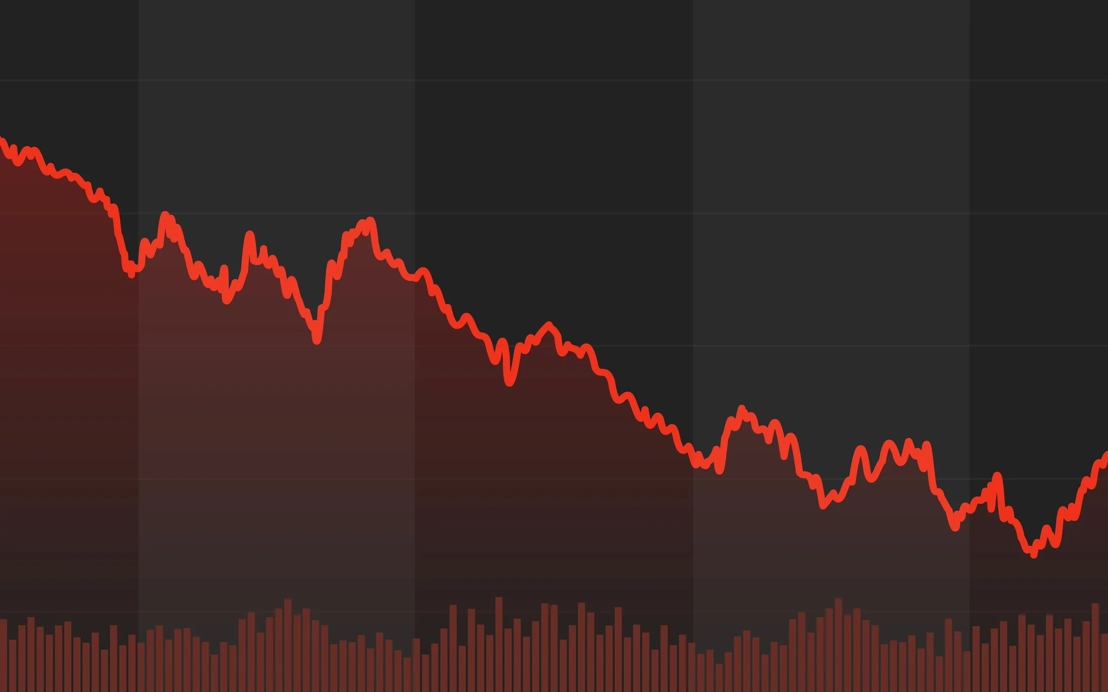 Rising stock-market chart used to illustrate equity performance and recovery analysis.